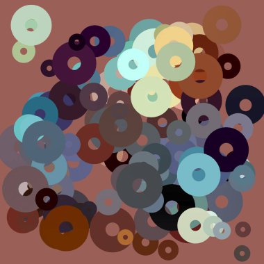 balonlar ile sevimli paskalya arka plan