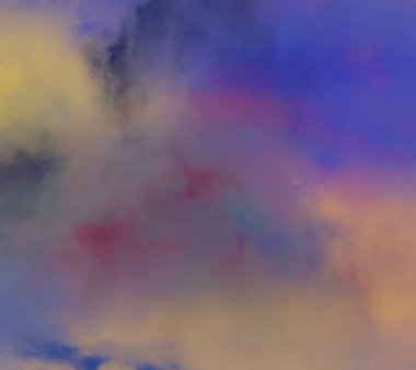 bulutlar ile soyut gökyüzü arka plan