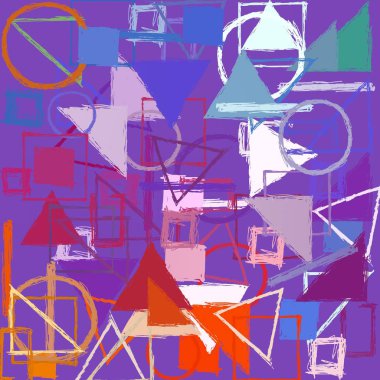 modern soyut geometrik desen arka plan