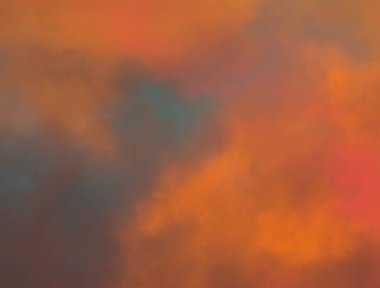 renkli gökyüzünün bulanık resim