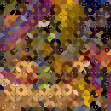 Renkli çiçeklerle soyut arkaplan