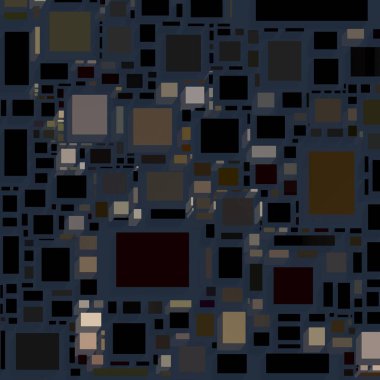 Soyut sanat dokusu. Kareler ile renkli doku. Modern sanat eserleri. Renkli görüntü