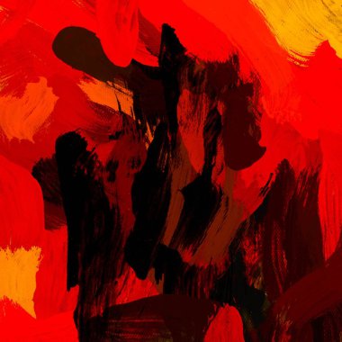 yaratıcı boya fırçasoyut soyut