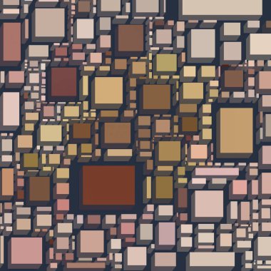 Modern geometrik şablonun vektör çizimi