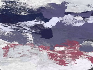 El yapımı tuvale yağlı boya. Soyut sanat dokusu. Renkli doku. Modern sanat eserleri. Yağlı boya darbeleri. Fırça darbeleri. Modern sanat. Çağdaş sanat. Sanatsal tuval.  