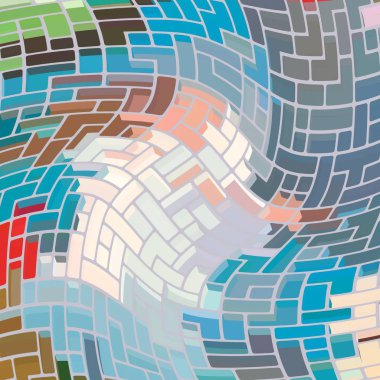 Geometrik desenli soyut arkaplan