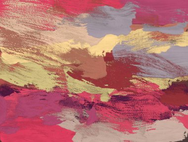 El yapımı tuvale yağlı boya. Soyut sanat dokusu. Renkli doku. Modern sanat eserleri. Yağlı boya darbeleri. Fırça darbeleri. Modern sanat. Çağdaş sanat. Sanatsal tuval.   