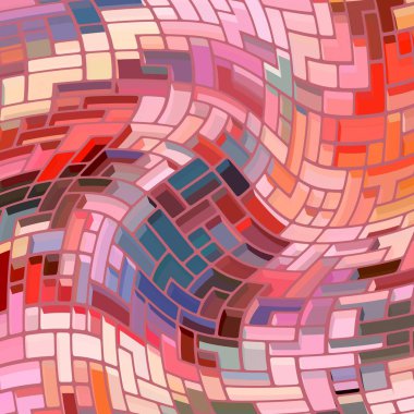 Geometrik desenli soyut doku