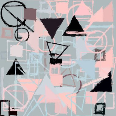 modern soyut geometrik desen arka plan