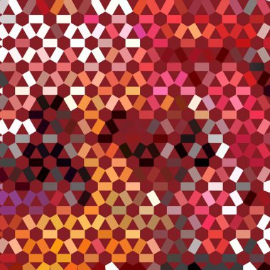 Renk fraktal geometrik soyut desen