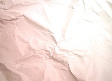 Buruşmuş kağıt dokusu arkaplanı.