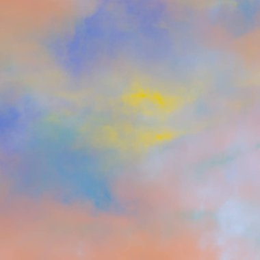 Renkli gökyüzü ile soyut arkaplan