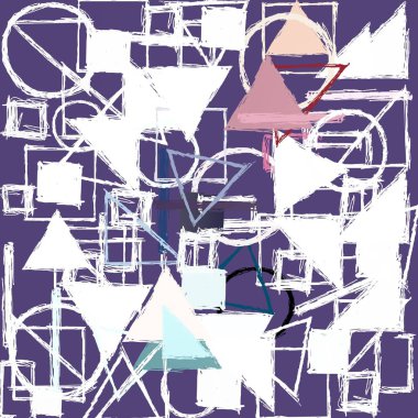 modern soyut geometrik desen arka plan