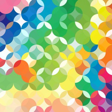 Renkli mozaik arka plan, kırmızı, sarı, yeşil