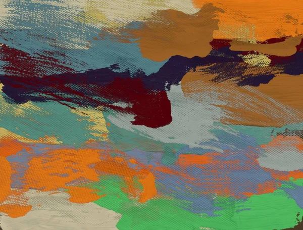 El yapımı tuvale yağlı boya. Soyut sanat dokusu. Renkli doku. Modern sanat eserleri. Yağlı boya darbeleri. Fırça darbeleri. Modern sanat. Çağdaş sanat. Sanatsal tuval.  