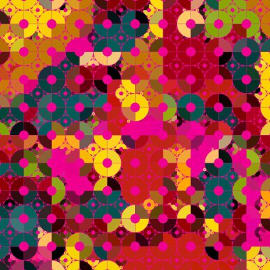 Pembe çiçekli soyut arkaplan