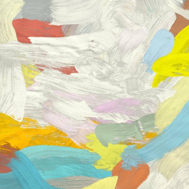 El yapımı tuvale yağlı boya. Soyut sanat dokusu. Renkli doku. Modern sanat eserleri. Yağlı boya darbeleri. Fırça darbeleri. Modern sanat. Çağdaş sanat. Sanatsal tuval.