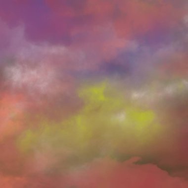 soyut grunge bulutlar, kopya alanı ile renkli arka plan