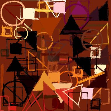 modern soyut geometrik desen arka plan