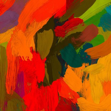 yaratıcı boya fırçasoyut soyut