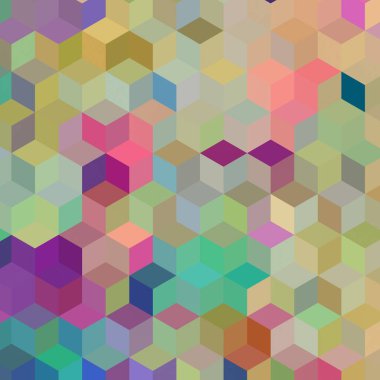 Geometrik desenlerle soyut sanat dokusu