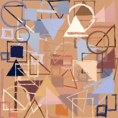 modern soyut geometrik desen arka plan