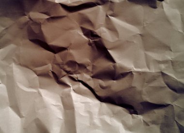 Buruşmuş kağıt dokusu arkaplanı.