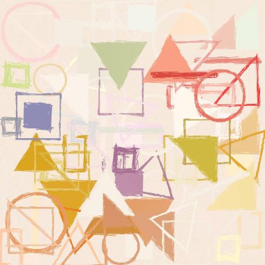 modern soyut geometrik desen arka plan