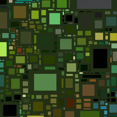 Soyut sanat dokusu. Kareler ile renkli doku. Modern sanat eserleri. Renkli görüntü