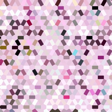 Renk fraktal geometrik soyut desen