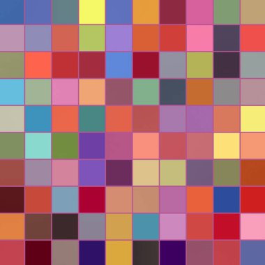 Geometrik desenlerle soyut sanat dokusu