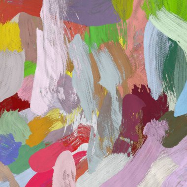 El yapımı tuvale yağlı boya. Soyut sanat dokusu. Renkli doku. Modern sanat eserleri. Yağlı boya darbeleri. Fırça darbeleri. Modern sanat. Çağdaş sanat. Sanatsal tuval.