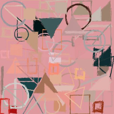 modern soyut geometrik desen arka plan