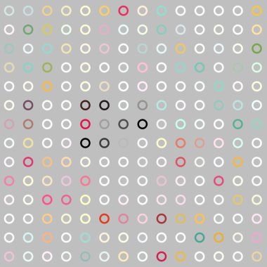 Noktalı renkli seamless modeli.