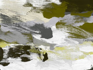 El yapımı tuvale yağlı boya. Soyut sanat dokusu. Renkli doku. Modern sanat eserleri. Yağlı boya darbeleri. Fırça darbeleri. Modern sanat. Çağdaş sanat. Sanatsal tuval.  