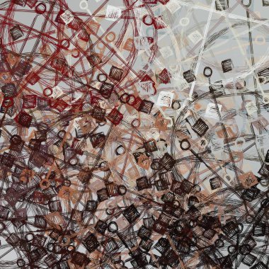 metin için alanı olan grunge arkaplanı