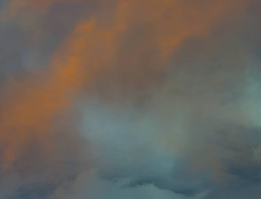 uzay ile renkli gökyüzü arka plan