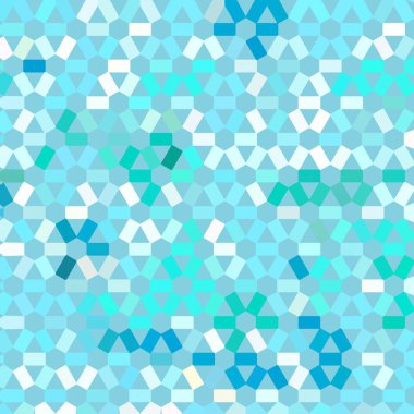 Renk fraktal geometrik soyut desen