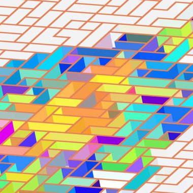 Geometrik desenli soyut arkaplan