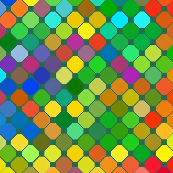 Abstrato Mosaico Colorido Fundo — Fotografia de Stock