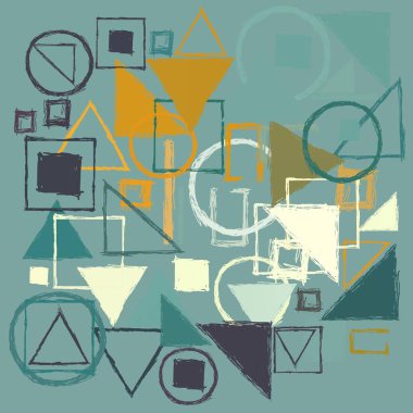 Geometrik desenli soyut arkaplan