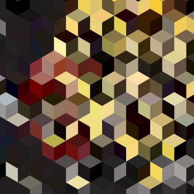 Geometrik desenlerle soyut sanat dokusu