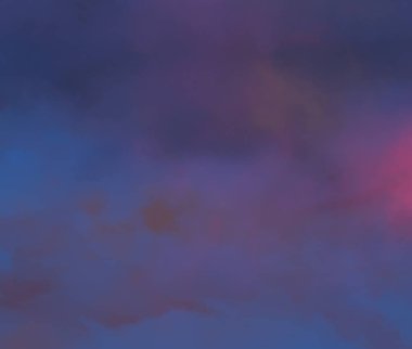 mavi gökyüzü ve bulutlar zaman soyut arka plan için alacakaranlıkta