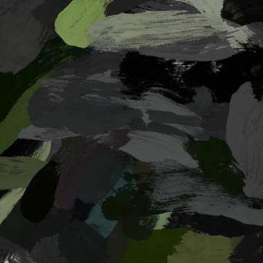 Tuval el yapımı yağlıboya. Renkli doku. Fırça darbeleri. Renkli görüntü. Modern sanat. Çağdaş sanat.