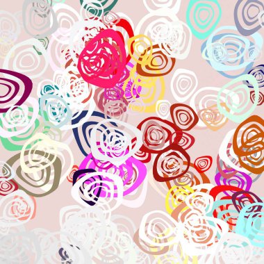 Renkli çiçek doku arka plan 