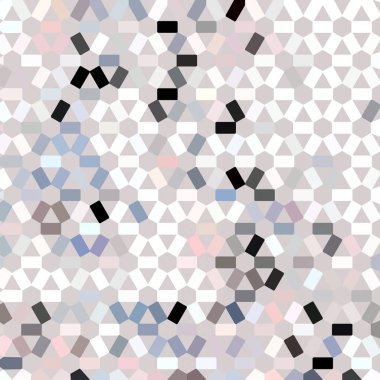 Renk fraktal geometrik soyut desen