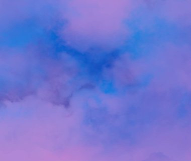 Renkli gökyüzü ve bulut soyut arka plan.