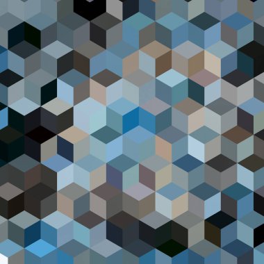 Geometrik desenlerle soyut sanat dokusu