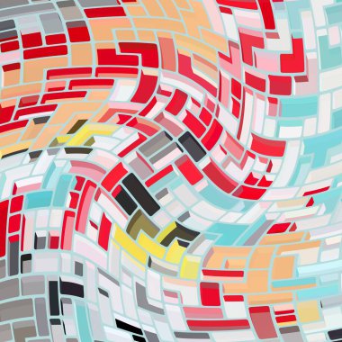 Geometrik desenli soyut doku