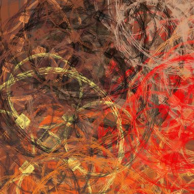 renkli arka plan ile sonbahar yaprakları